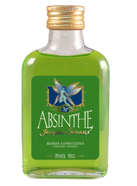 原瓶进口洋酒烈酒70度100ml西班牙绿精灵苦艾酒absinthe悬乳酒版