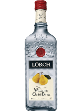 进口德国水果酒烈酒:洛奇(Loerch)西洋梨白兰地 Williams 700ml
