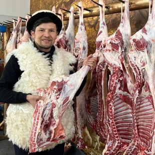 盐碱地滩羊无膻无腥 新疆尉犁县塔河羔羊肉 整只羊20斤