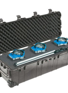 美国派力肯安全箱器材箱大型运输箱1740带轮配海绵pelican塘鹅箱