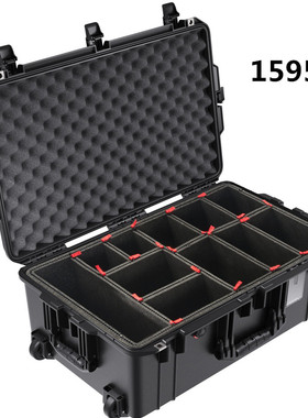 派力肯AIR超轻1595拉杆箱美安全箱摄影器材防护箱IP67防水pelican