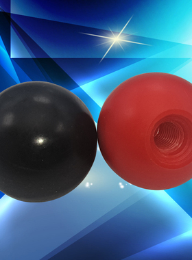 黑色 红色胶木球 电木球 手柄球 球机床手轮手柄M5M6M8M10M12M16