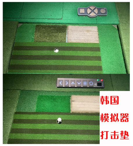 韩国高尔夫模拟器打击垫 高尔夫尊 Golfzon 模拟器打击垫