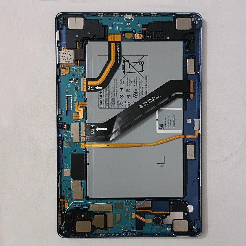 适三星SM-T970主板Tabs7+原装电池T976B尾插排线T975充电口小板孔