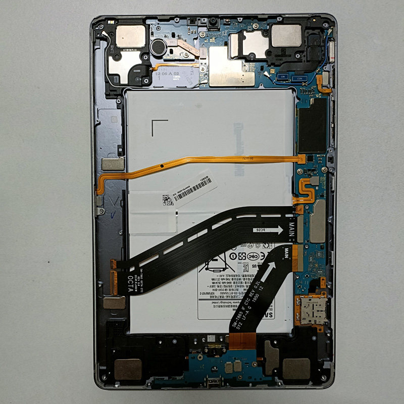 适用三星TabS6主板原装SM-T860尾插小板T865充电口排线电池后像头