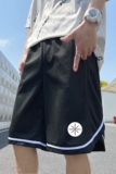 2024夏季冰丝短裤男士五分裤宽松大码港风休闲速干A155-K2215-P25，男装休闲裤，电商A155