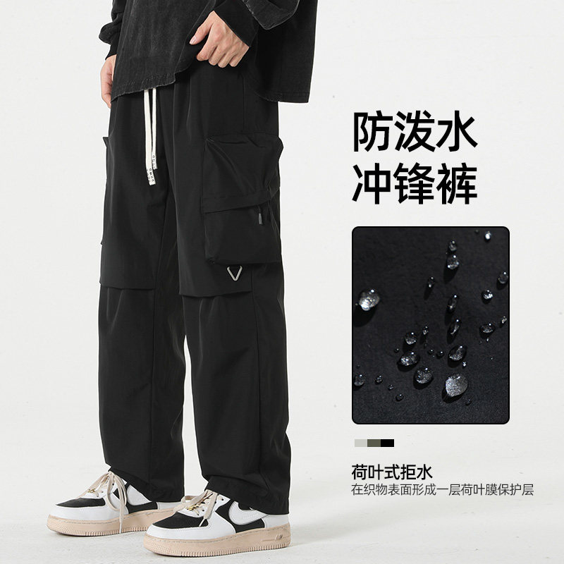 2024春季美式机能降落伞兵工装裤男宽松休闲长裤A155-DDK28-TP55,男装休闲裤,电商A155