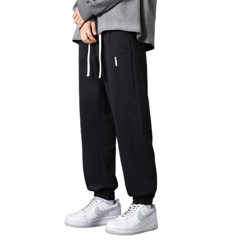 男士工装裤宽松百搭青少年抽绳运动束脚休闲裤男A155-DDK20-TP46,男装休闲裤,电商A155