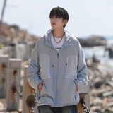 2024春夏冰感防晒衣男户外夹克情侣外套潮流休闲A155-MFS03-TP59，男装防晒衣，电商A155