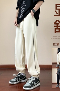 2023秋季休闲裤男士长裤子舒适百搭卫裤潮流束脚裤 A11-CK04-TP35图片