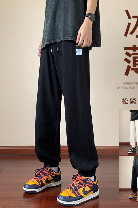 2023秋季青少年长裤子宽松大码潮流休闲卫裤男束脚A11-CK03-TP35,男装休闲裤,电商A155