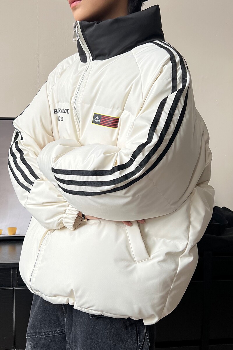 2024冬季棉衣情侣款中性风棉服潮流立领外套休闲A155-MM20-TP85,男装棉衣,电商A155