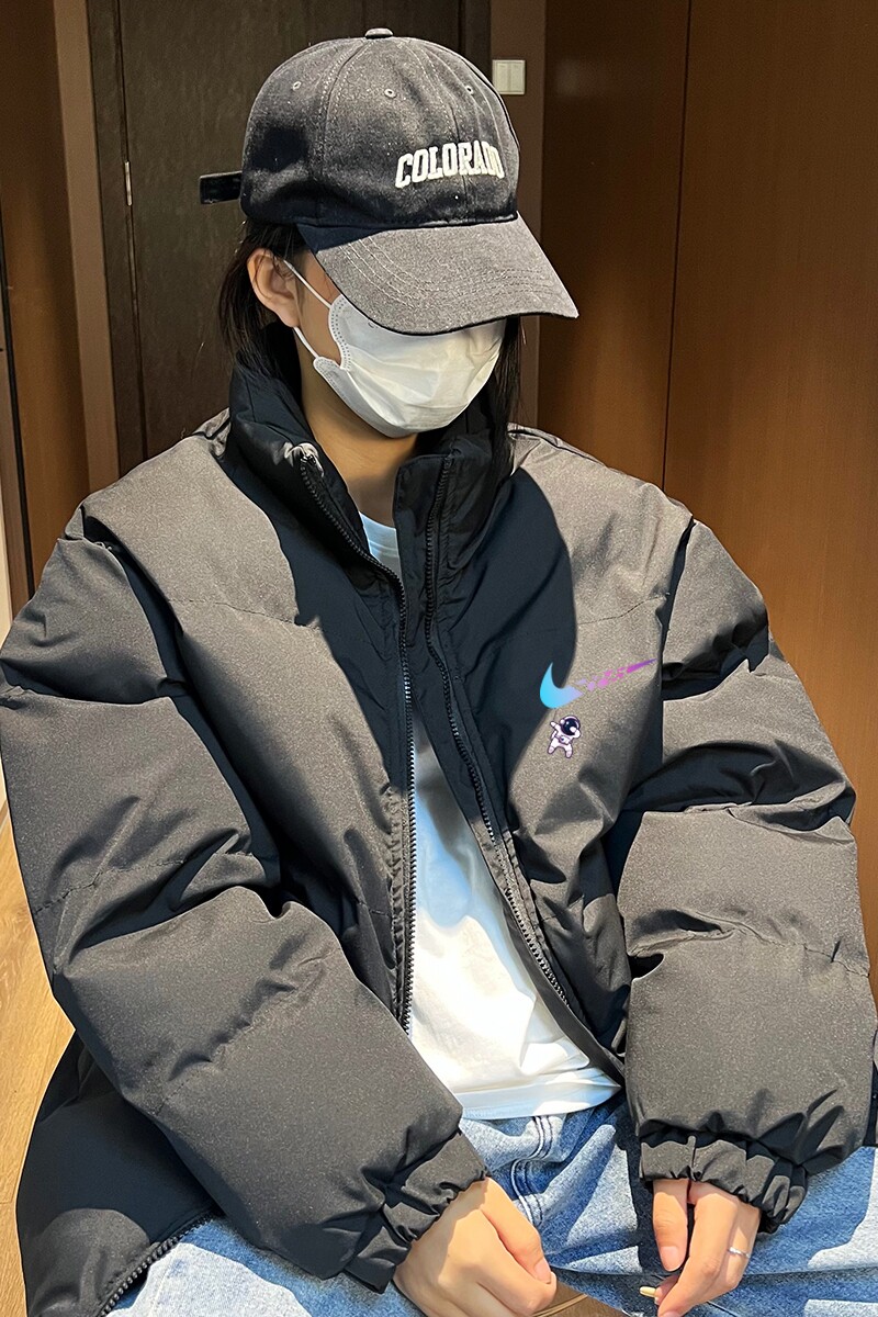 2024秋冬棉服男宽松大码休闲潮流情侣棉衣外套简约A155-MM04-TP48,男装棉衣,电商A155