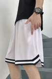 抖音得物光板短裤男冰丝裤速干透气直筒潮流五分裤A155-K801-TP20，男装休闲裤，电商A155