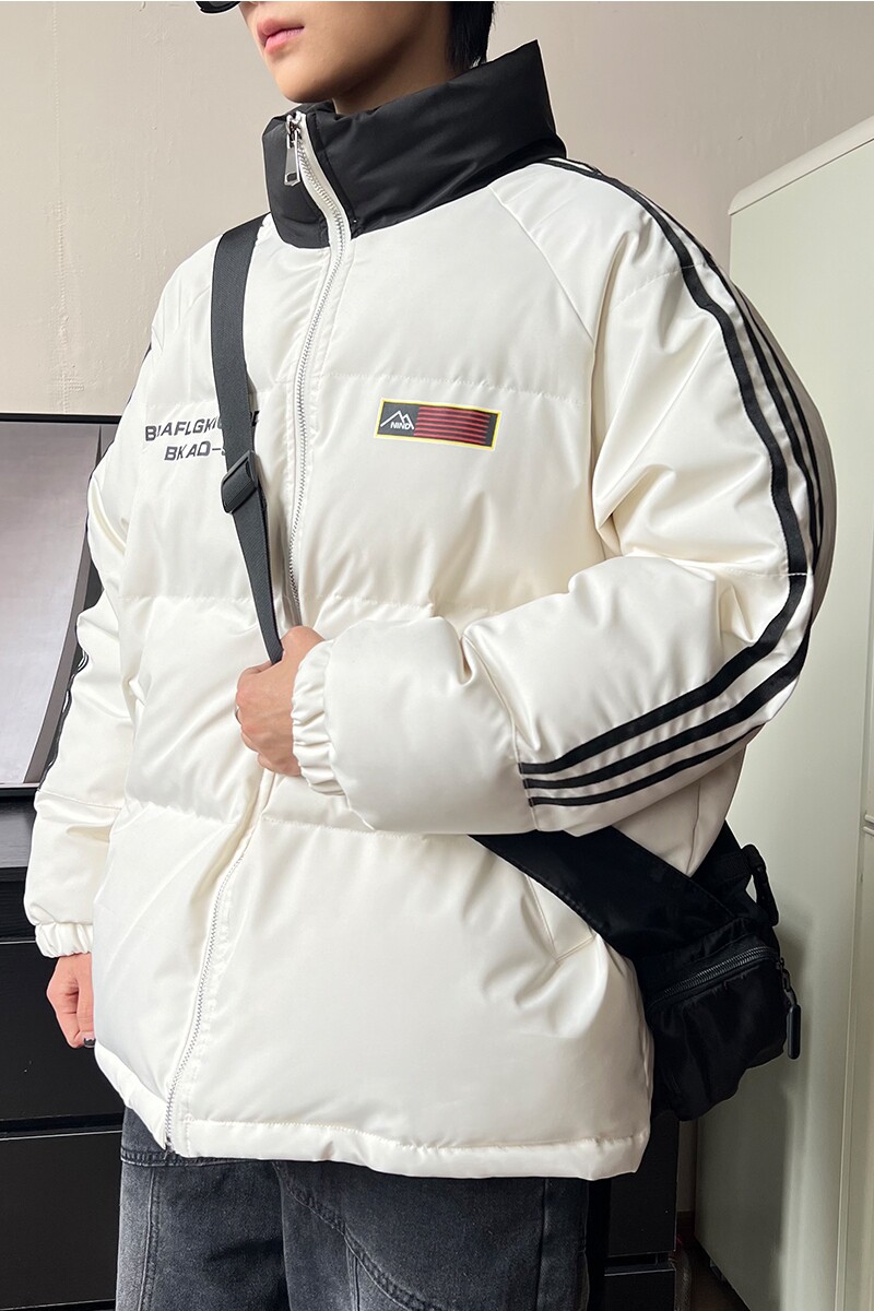 2024冬季棉衣情侣款中性风棉服潮流立领外套休闲A155-MM20-TP85,男装棉衣,电商A155