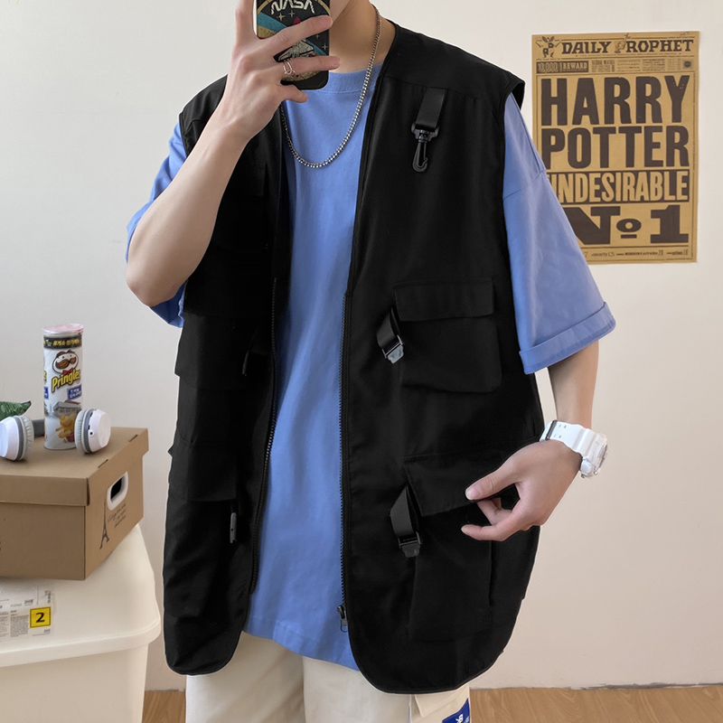 2024秋季青少年冲锋夹克男宽松潮流休闲外搭上衣A155-JK801-P45，男装夹克，电商A155