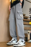 2024春季青少年工装裤宽松大码束脚裤男休闲长裤潮A155-TK07-TP43，男装休闲裤，电商A155