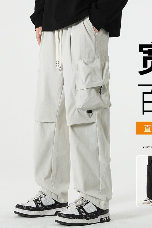 2024春季美式机能降落伞兵工装裤男宽松休闲长裤A155-DDK28-TP55,男装休闲裤,电商A155