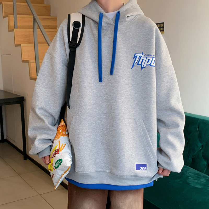 2023秋季青少年卫衣宽松大码港风休闲上衣男打底衫A155-MW09-TP65,男装卫衣,电商A155