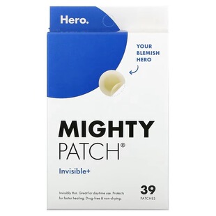 水胶体痘痘贴 防水超薄痘痘贴 日夜用 Mighty Patch 39贴