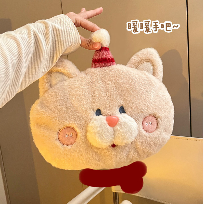 猫咪热水袋充电防爆暖水袋可爱2025新款暖宝宝暖手宝电暖宝暖手袋,居家日用,热水袋,淘宝优惠券,粉丝福利购,淘宝优惠卷