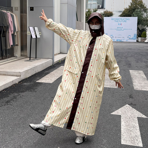 雨衣女长款全身防暴雨电动电瓶车学生单人一体式外穿雨披防水外套