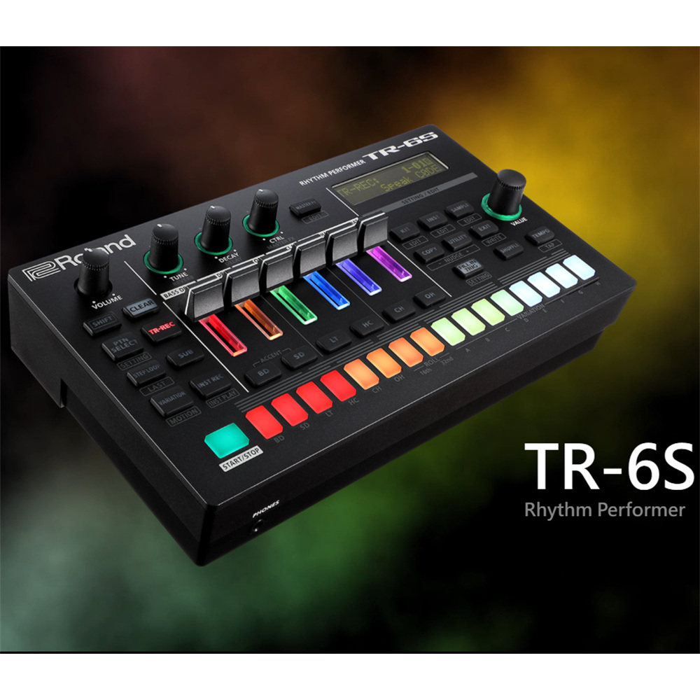 罗兰Roland TR-6s RHYTHM PERFORMER鼓机 效果器 音频接口