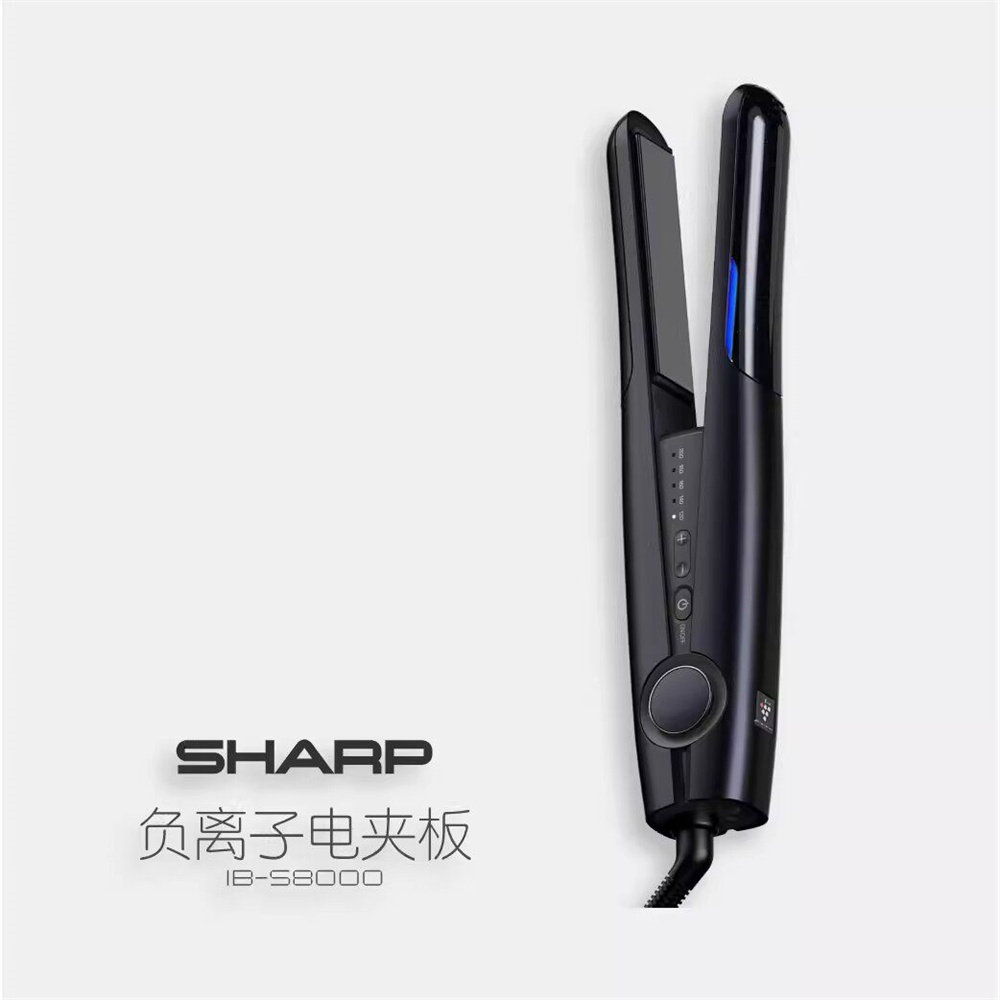 日本直邮新款SHARP夏普卷发棒直板夹负离子国际电压护发滋润