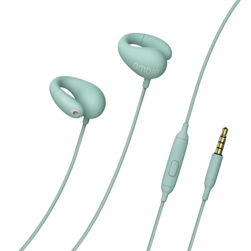 ambie耳环式有线耳机非入耳