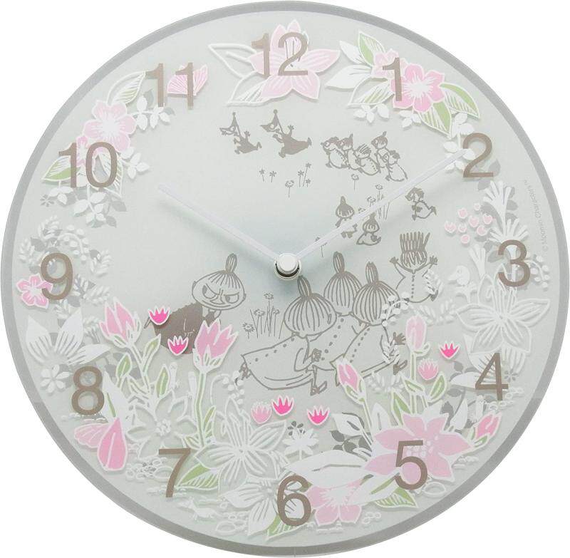 日本Moomin timepieces姆明挂钟 Little My Chasing MTP030010