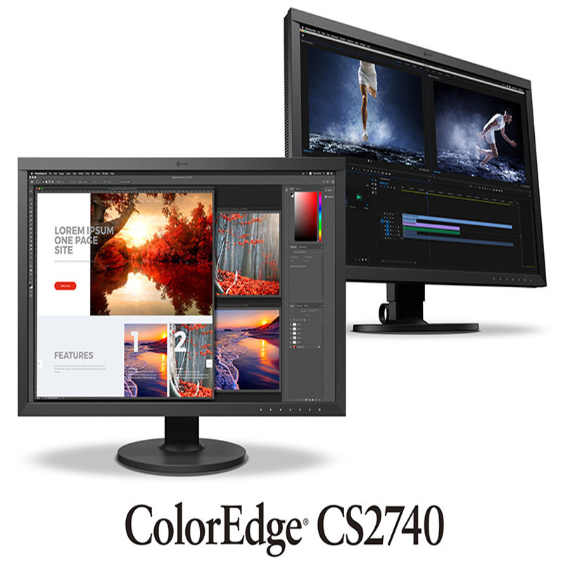 代购 EIZO艺卓 ColorEdge CS2740 IPS 10bit 4K专业液晶显示器
