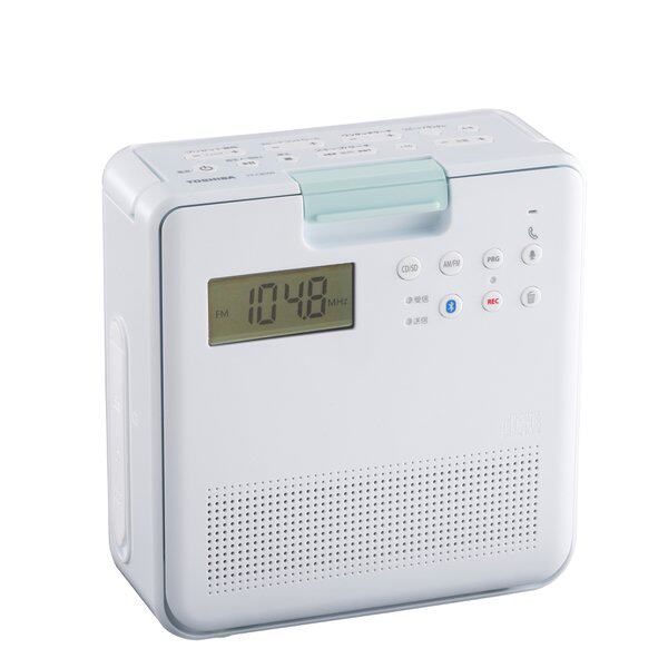日本直邮 TOSHIBA/东芝 TY-CB100 防水携带式CD蓝牙收音机SD卡