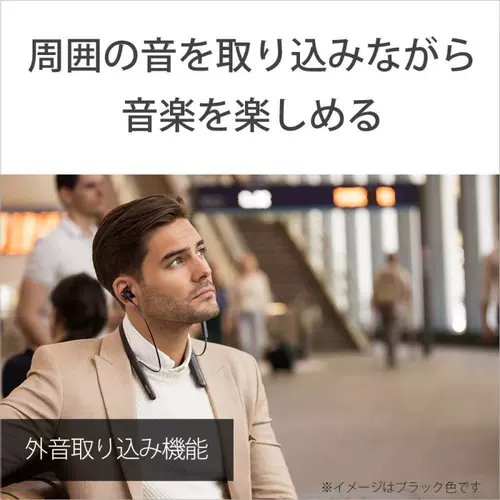 Японский агент по закупкам беспроводных наушников-вкладышей Sony/Sony WI-1000XM2 с шумоподавлением и креплением на шею.