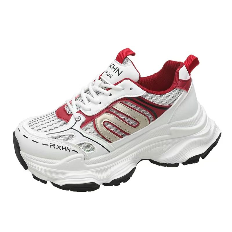 大码女鞋老爹鞋女2024春秋季新款厚底休闲透气ins运动鞋,女鞋,老爹鞋,淘宝优惠券,粉丝福利购,淘宝优惠卷