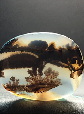 马料海洋玉髓吊坠方牌风景奇石草花玛瑙摆件一景一物精品像形C