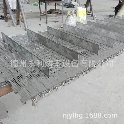 供应 高温油炸食品输食送送链板不锈钢冲孔提升链板RAJ 品机械输