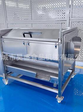 翻盖根毛天辊清皮洗机商用材清洗去机麻土豆螺葛旋毛辊清洗机