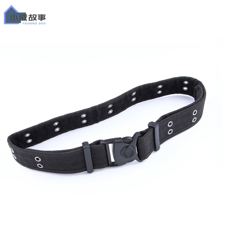 SECURITY WOVEN BELT OUTDOOR BELT TYPE S CANVAS BELT OVERALLS MILITARY TRAINING TRAINING SPECIAL SERVICE OUTER BELT