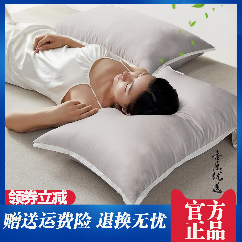 钱皇蚕丝蛋白美肤枕会呼吸的面料整夜无黏腻感