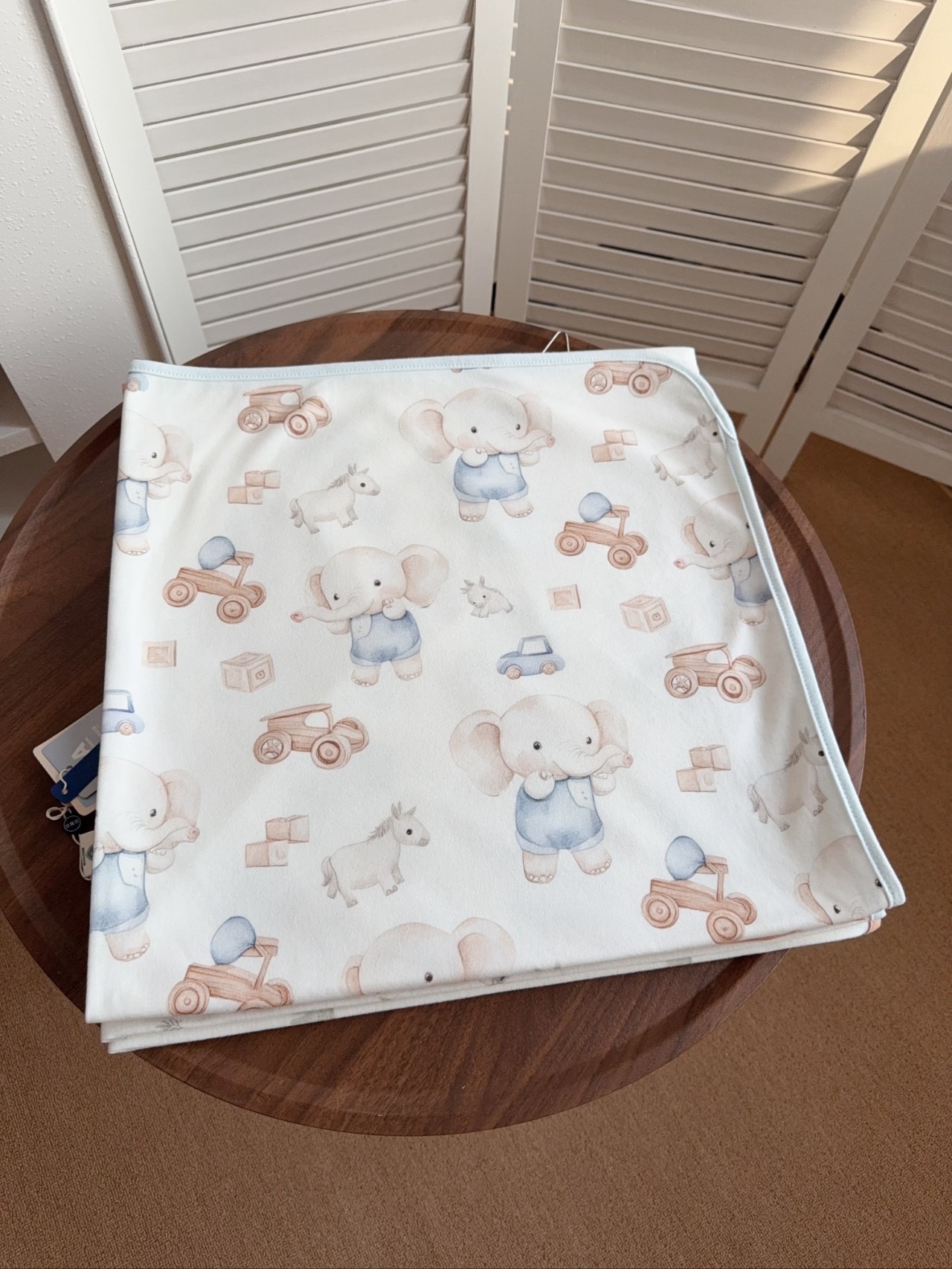 【BabyRilla 7A抗菌产房包巾】新生婴儿四季款包单待产包防惊跳巾