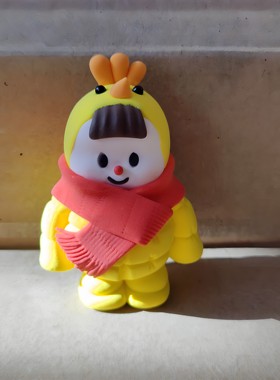 手工传统面人非遗面塑手办粘土摆件多妹生肖鸡新年蛇礼物十二生肖