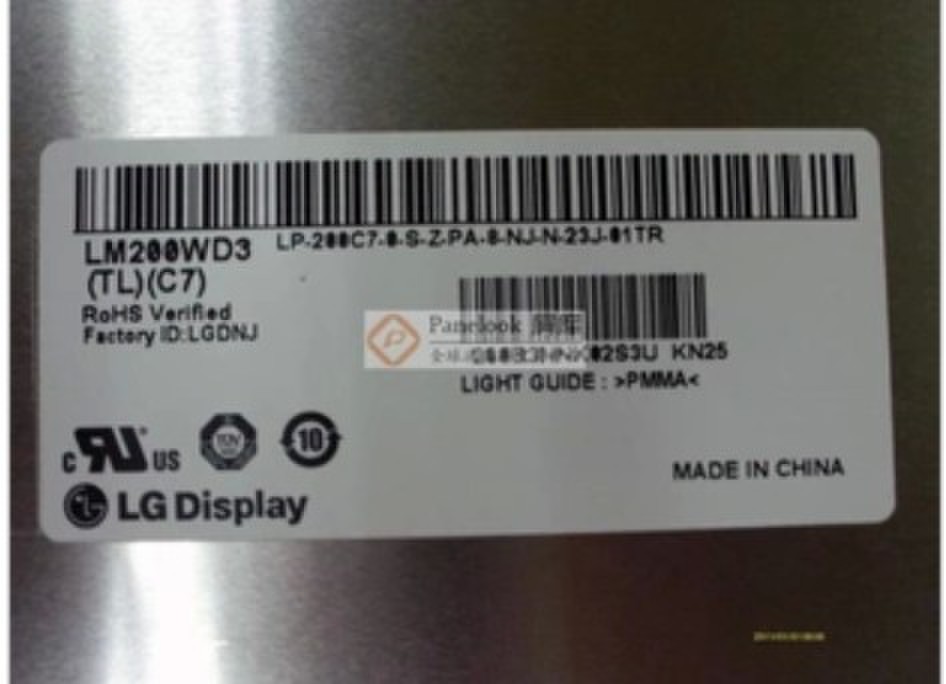M200FGE-L20液晶屏  LTM200KT10 LM200WD3 TLC7/TLF1 M200O3-LA3