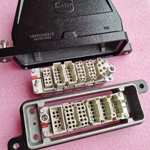 HARTING连接器09140083017公头网线HAN-MegaBit Module八芯网线孔