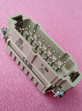 HARTINIG浩亭连接器09330162626公芯HAN-16ES-M弹片插09330162726