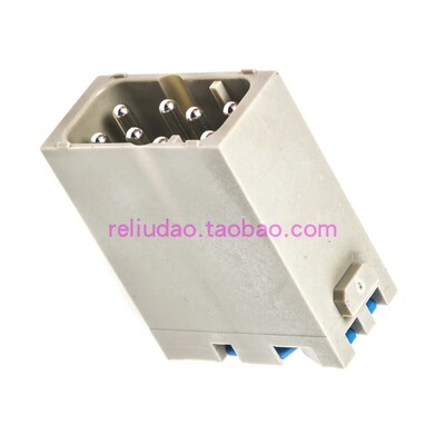 HARTING 连接器 09140082634 公芯 HAN-8MOD-M-QL 八针16A原装