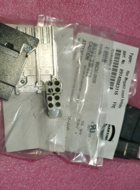 HARTING连接器09140083116母芯八针网络屏蔽HAN-MEGABIT浩亭现货