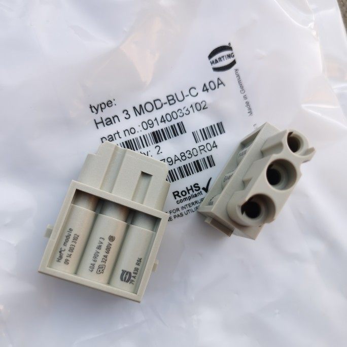 09140033102连接器HARTING三芯40