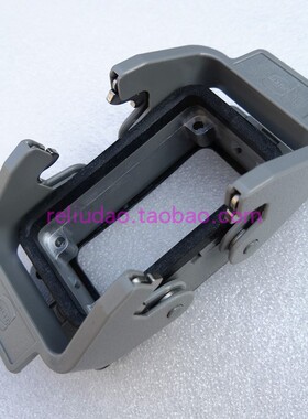 HARTING连接器09300100301双扣底座Han-10B-HBM-DL浩亭江苏现货