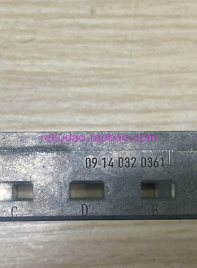 HARTING连接器09140320361八位框架09140320371支架A-H新浩亭原装