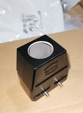HARTING连接器19370100427黑色上壳HAN-10M-gg-M32德国浩亭原装
